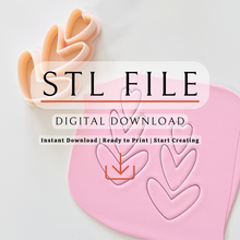 Load image into Gallery viewer, Corazon Mio Clay Cutter | Polymer Clay | STL File (Digital Download)