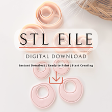 Load image into Gallery viewer, PPolymer Clay Cutter Set | STL File (Digital Download)