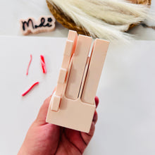 Load image into Gallery viewer, Organizer for Hoop & Strip Roller Guide | Polymer Clay Tools