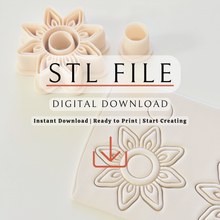 Load image into Gallery viewer, Lyriana Polymer Clay Cutter | STL File (Digital Download)