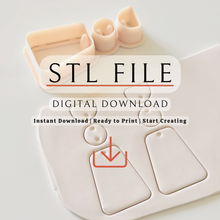 Load image into Gallery viewer, Polymer Clay Cutter | STL File (Digital Download)