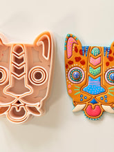 Load image into Gallery viewer, Aztec Jaguar Clay Cutter 3”