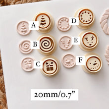 Load image into Gallery viewer, Christmas Studs Clay Cutter