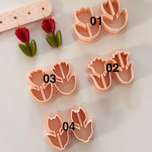 Load image into Gallery viewer, 3D Floral Clay Cutter
