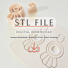 Load image into Gallery viewer, El ara Polymer Clay Cutter | STL File (Digital Download)
