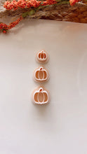 Load image into Gallery viewer, Pumpkin Clay Cutter Set 3pc