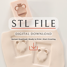 Load image into Gallery viewer, Polymer Clay Stamp | STL file (Digital Download)