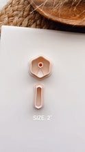Load image into Gallery viewer, Hexagon Clay Cutter Set