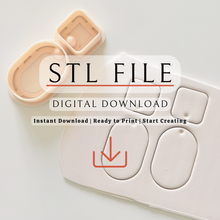 Load image into Gallery viewer, Polymer Clay Cutter | STL File (Digital Download)