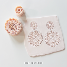 Load image into Gallery viewer, Chrysanthemum Clay Cutter | Polymer Clay | STL Files (Digital Download)