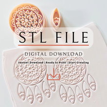 Load image into Gallery viewer, Azalea Flower Clay Cutter | Polymer Clay | STL Files (Digital Download)