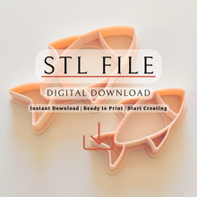Load image into Gallery viewer, Puffy Fish Clay Cutter | STL File (Digital Download)