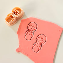 Load image into Gallery viewer, Kokeshi Doll A 1.5” Clay Cutter