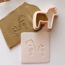 Load image into Gallery viewer, Christmas Horse Clay Cutter Set