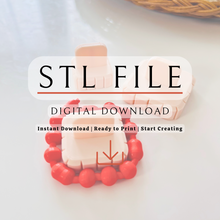 Load image into Gallery viewer, Hoop Earring Guide | Polymer Clay | STL Files (Digital Download)