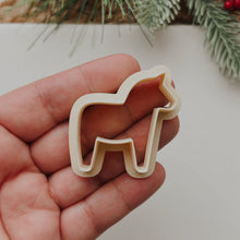 Load image into Gallery viewer, Christmas Horse Clay Cutter Set