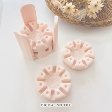 Load image into Gallery viewer, Stay-Put Resin Tray | Polymer Clay | STL Files (Digital Download)