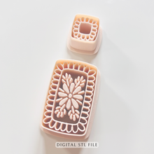 Load image into Gallery viewer, Center Plate Clay Cutter | Polymer Clay | STL Files (Digital Download)