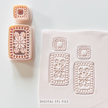 Load image into Gallery viewer, Center Plate Clay Cutter | Polymer Clay | STL Files (Digital Download)