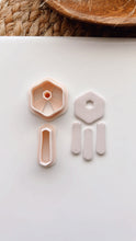 Load image into Gallery viewer, Hexagon Clay Cutter Set