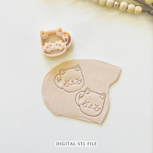 Load image into Gallery viewer, Kitty Mug Clay Cutter | STL File