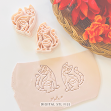 Load image into Gallery viewer, Alebrije Gato Clay Cutter | STL File
