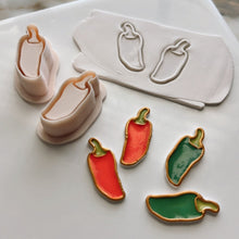 Load image into Gallery viewer, Jalapeño Clay Cutter Set