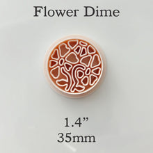 Load image into Gallery viewer, Flower Dime Clay Cutter