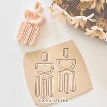 Load image into Gallery viewer, Indira Clay Cutter | STL File