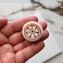 Load image into Gallery viewer, Lime/Orange slice Clay Cutter