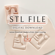 Load image into Gallery viewer, Polymer Clay Stamp | STL file (Digital Download)