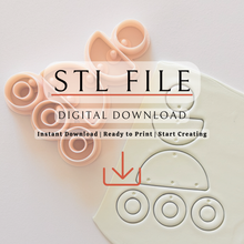Load image into Gallery viewer, Selene Polymer Clay Cutter | STL File (Digital Download)