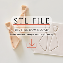 Load image into Gallery viewer, Polymer Clay Cutter |STL File (Digital Download)