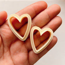 Load image into Gallery viewer, Skinny Hearts Clay Cutter Set
