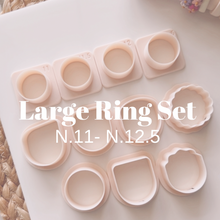 Load image into Gallery viewer, Large Polymer Clay Ring Cutter Set (11pc)