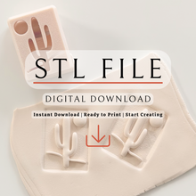 Load image into Gallery viewer, Polymer Clay Stamp | STL file (Digital Download)