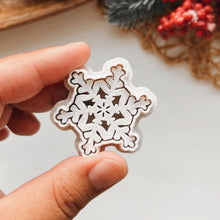 Load image into Gallery viewer, Snowflake Clay Cutter