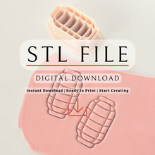 Load image into Gallery viewer, Chochin Polymer Clay Cutter | STL File (Digital Download)