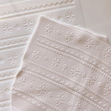 Load image into Gallery viewer, Sweater Stencil For Polymer clay
