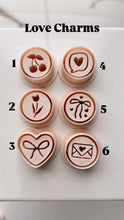 Load image into Gallery viewer, Love Charms Clay Cutter