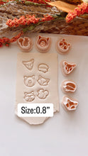 Load image into Gallery viewer, Woodland Animals Clay Cutters