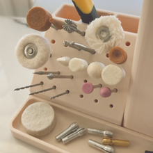 Load image into Gallery viewer, Hand Drill Bit Organizer | Storage for Handheld Drills