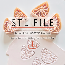 Load image into Gallery viewer, Dove Tail Clay Cutter | Polymer Clay | STL Files (Digital Download)
