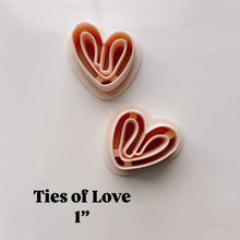 Load image into Gallery viewer, Ties of love Clay Cutter set
