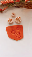 Load image into Gallery viewer, Pumpkin Clay Cutter Set 3pc