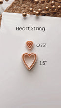 Load image into Gallery viewer, Heart String Cutter (2pc)