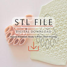 Load image into Gallery viewer, Satori Small Polymer Clay Cutter | STL File (Digital Download)