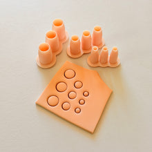 Load image into Gallery viewer, Micro Circle Clay Cutter Set