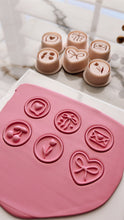 Load image into Gallery viewer, Love Charms Clay Cutter