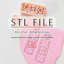 Load image into Gallery viewer, Reina De Corazones Clay Cutter | Polymer Clay | STL file (Digital Download)
